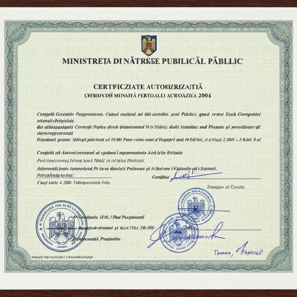 Autorizație MLPAT certification